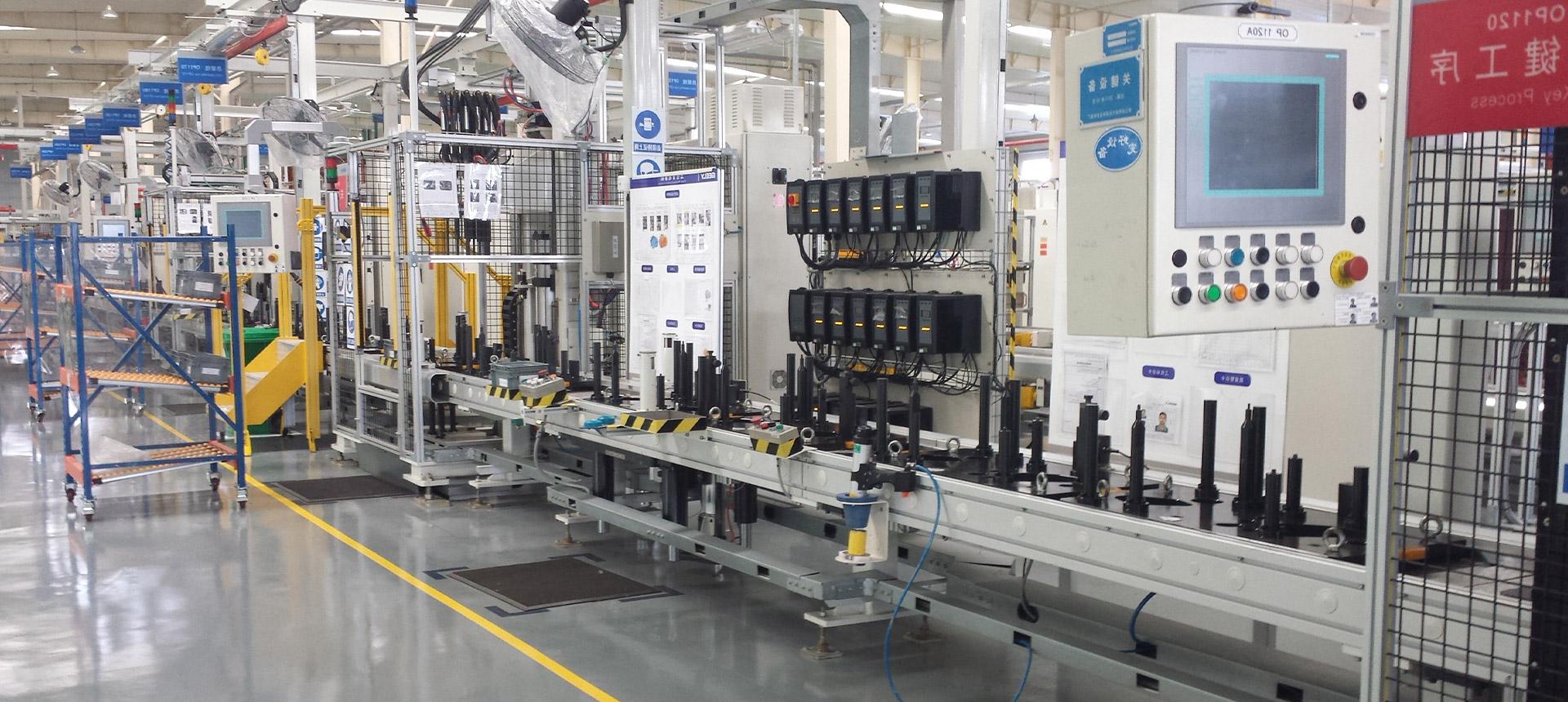 Transmission production line